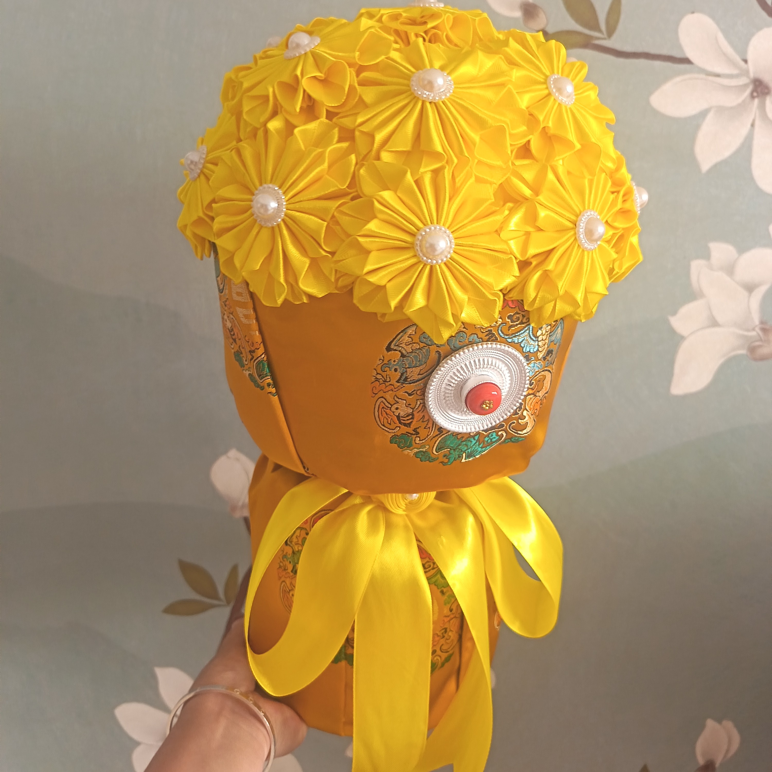 藏式永生花束适合佛堂供奉