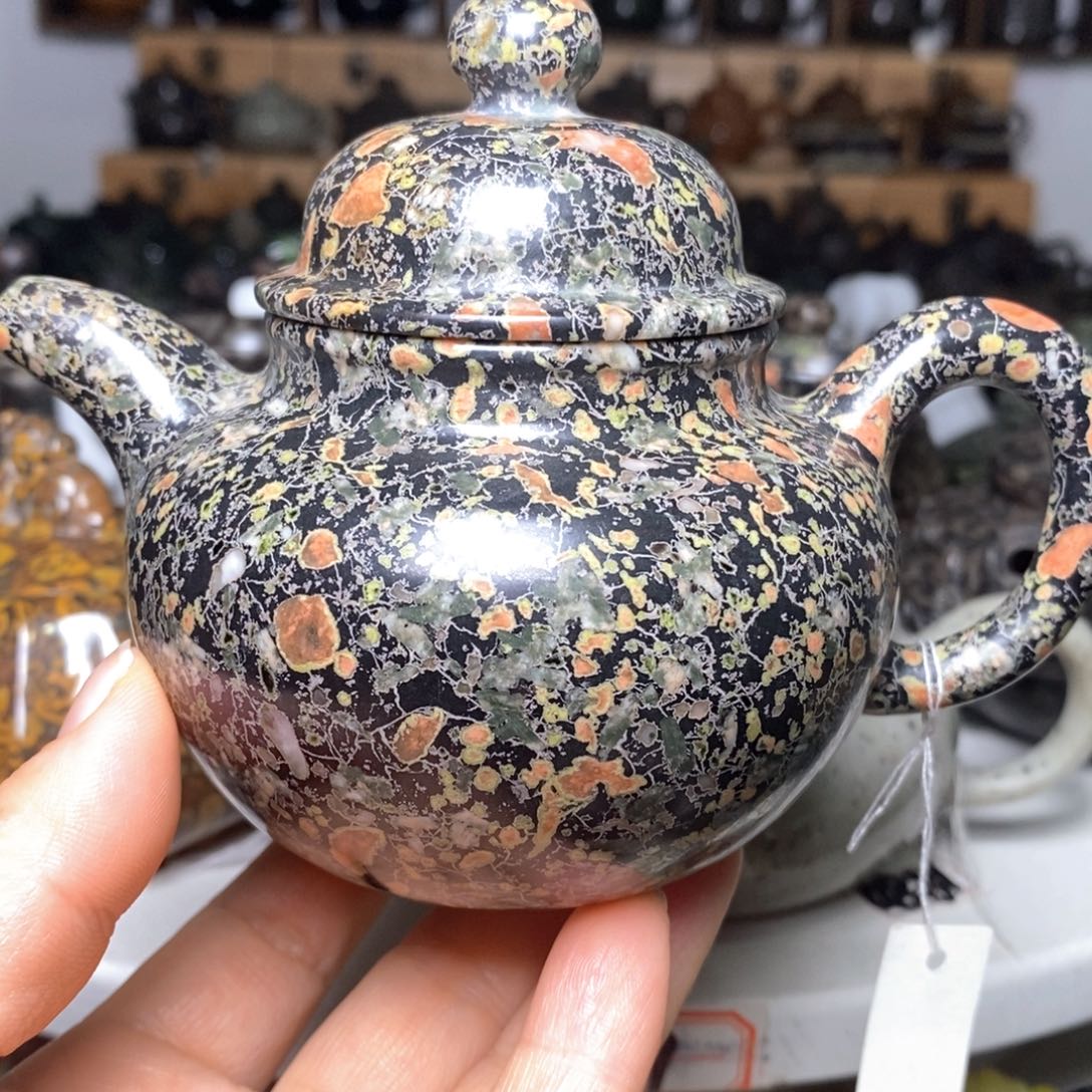 梅花玉高品飘金花掇球壶230cc