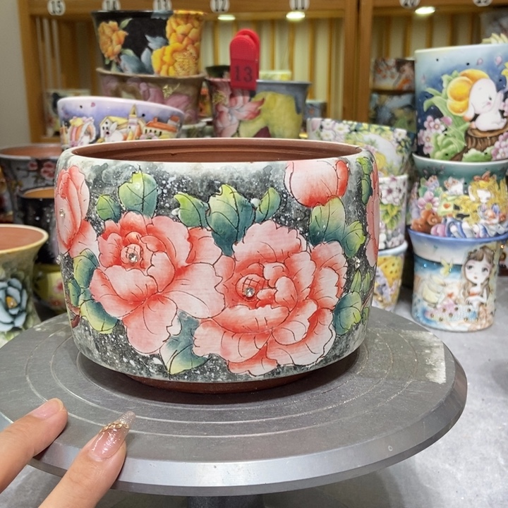 景德镇艺术手绘作品