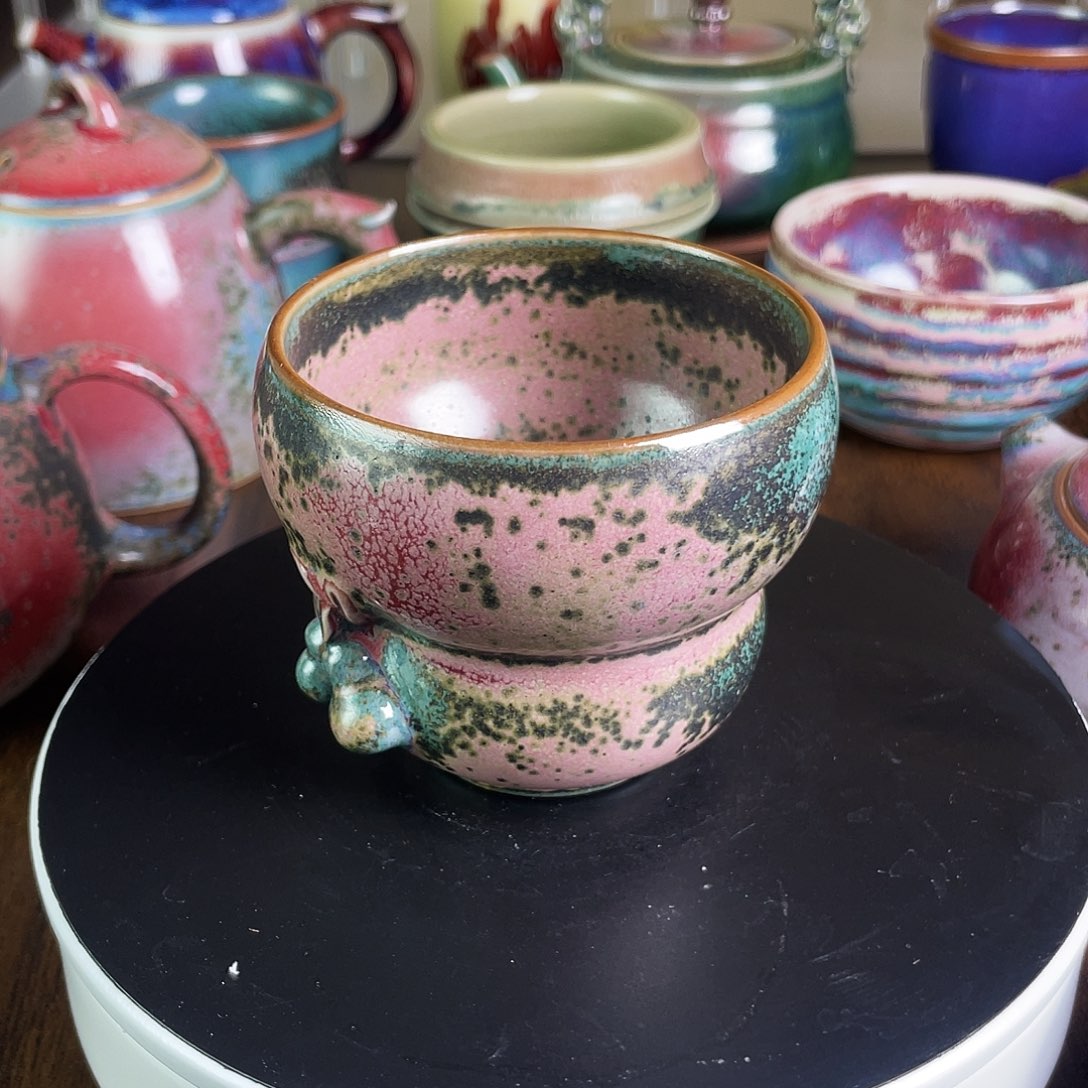 闲***书摆件陶翟老师的手艺精品壶