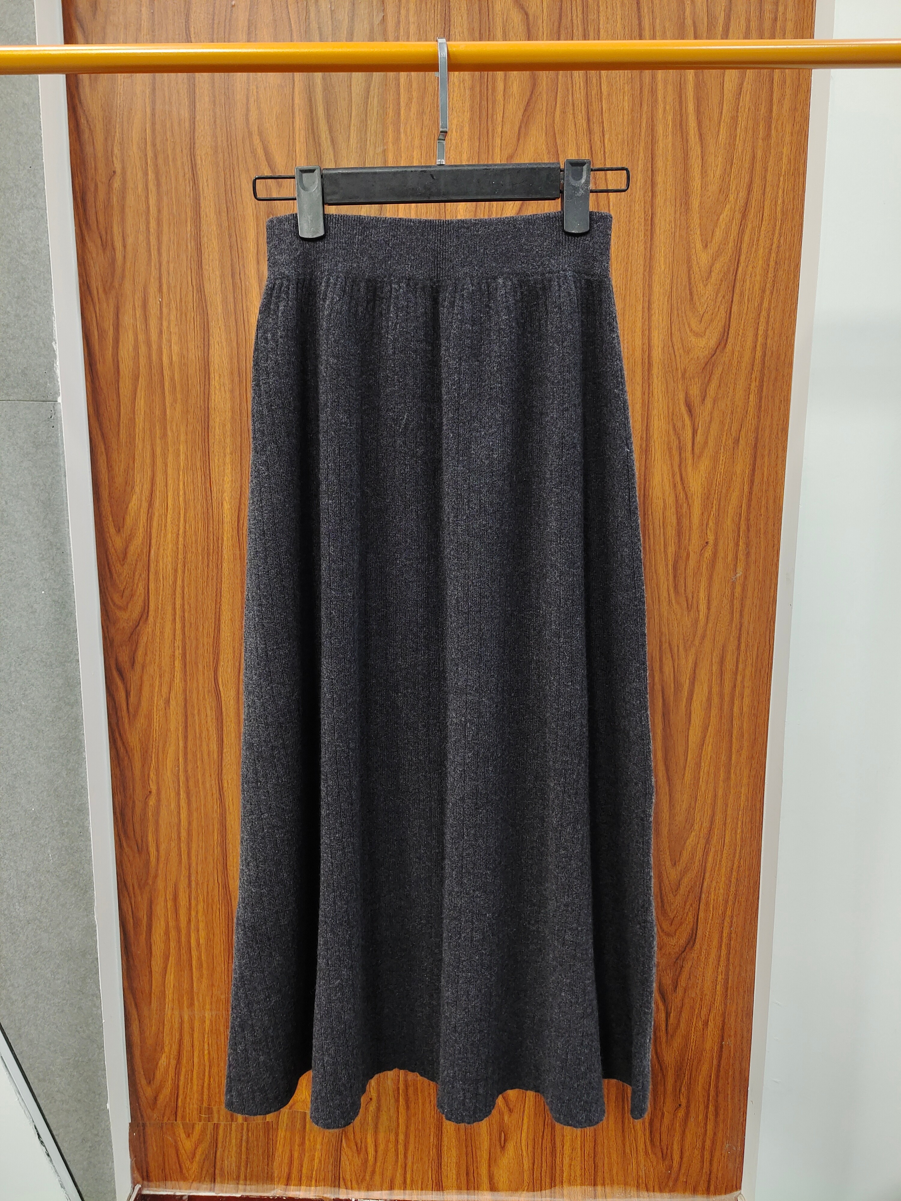 纯羊绒加厚女伞裙