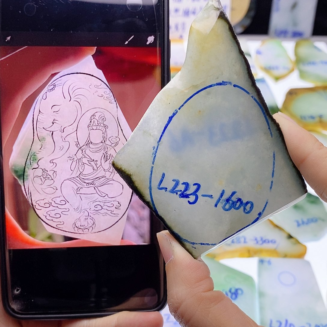 未镶嵌定制翡翠翡翠