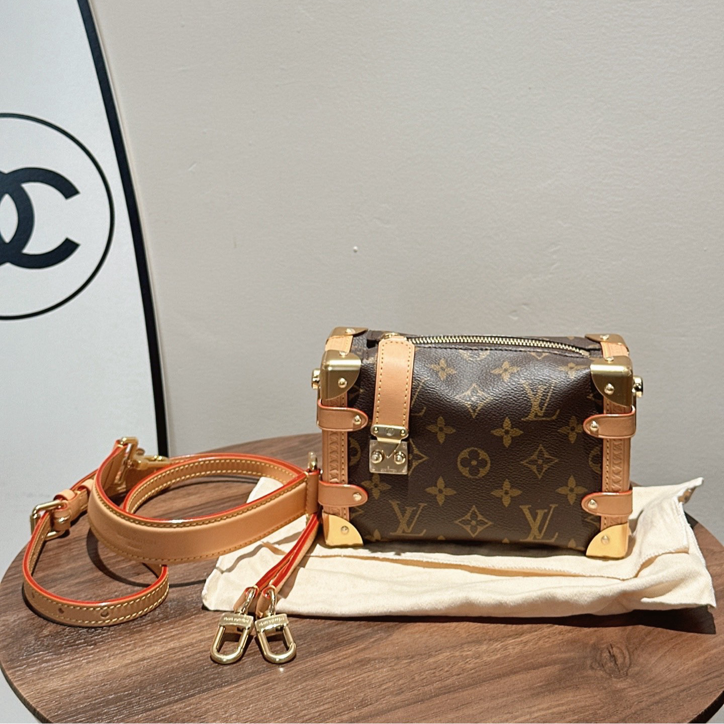 未使用 LouisVuitton/路易威登 side trunk小号 谷爱凌小号芯片款