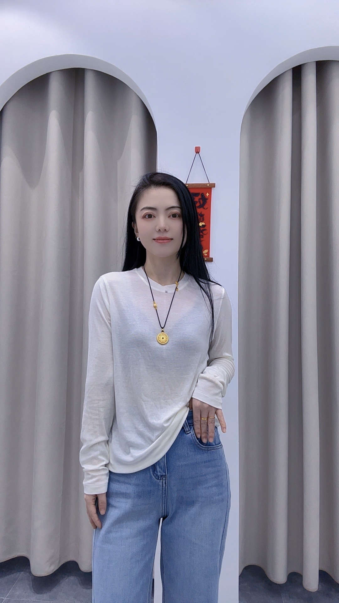 店主自留款天丝羊毛T恤