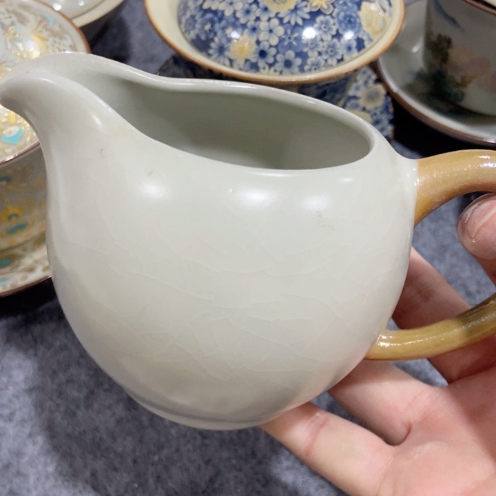 茶具微瑕，介意勿拍