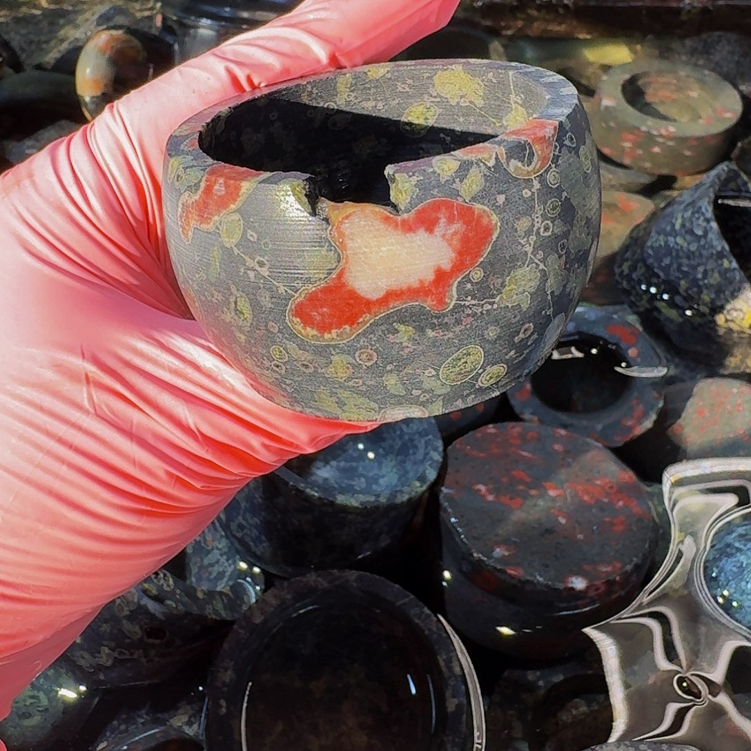 梅花玉鱼缸石茶周边不退不换