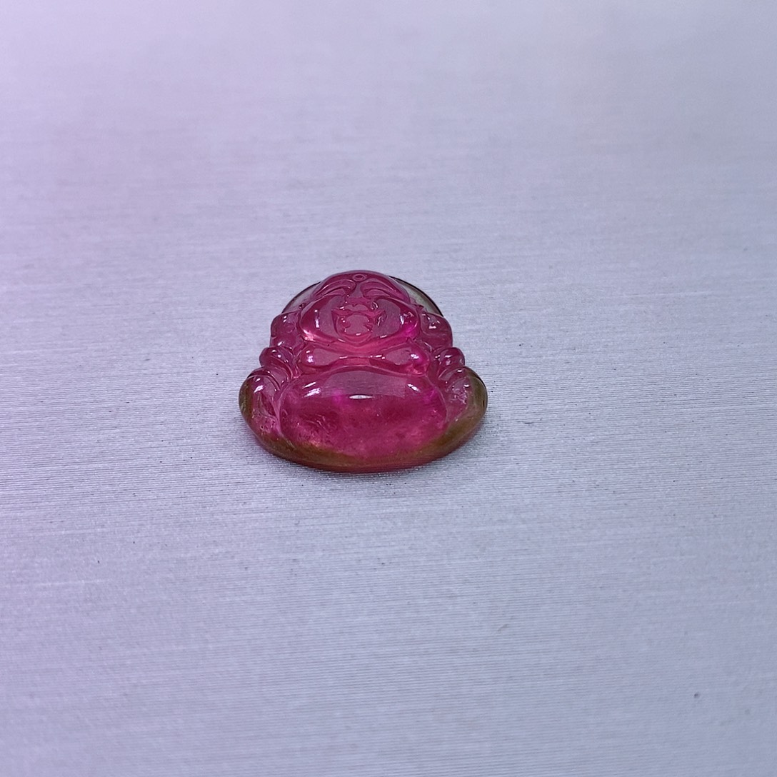 碧玺颈饰未镶嵌碧玺吊坠