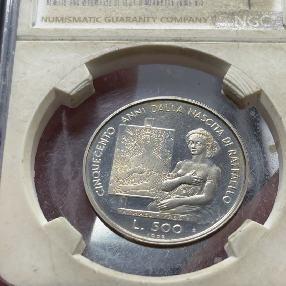 银Ag925圣马力诺500里拉