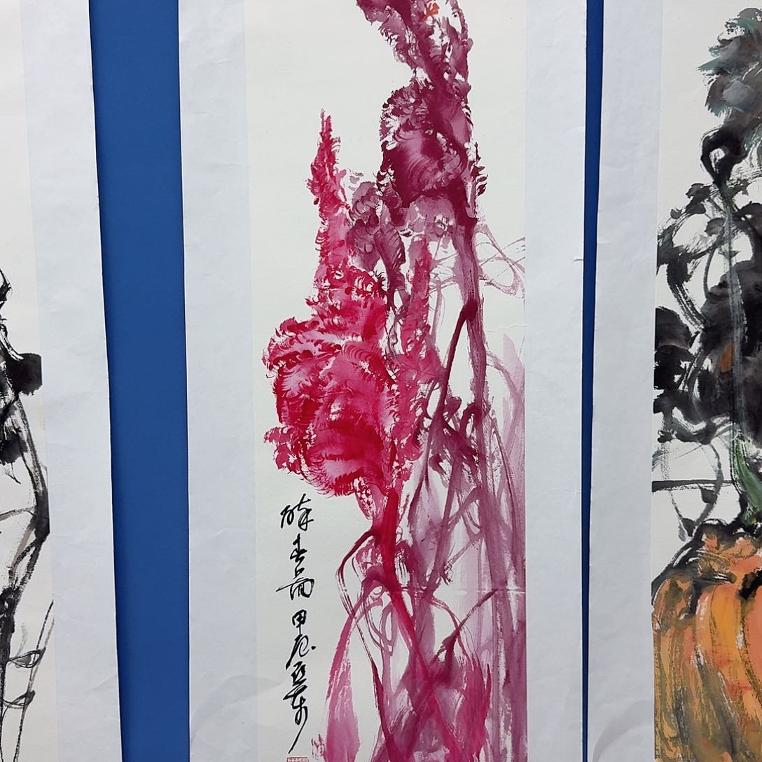 国画多次参加国内外重大