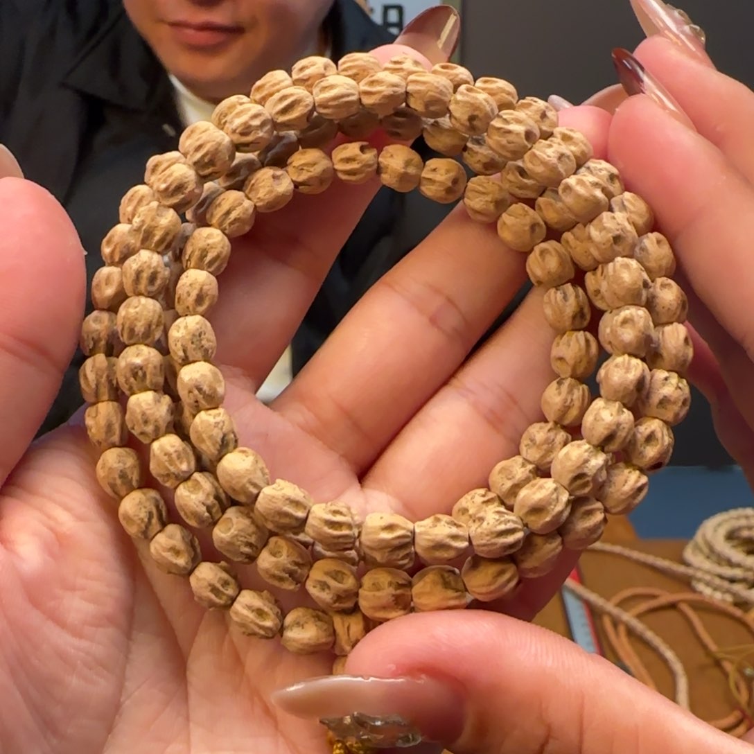 柏香籽/百香籽手串高桩深坑6