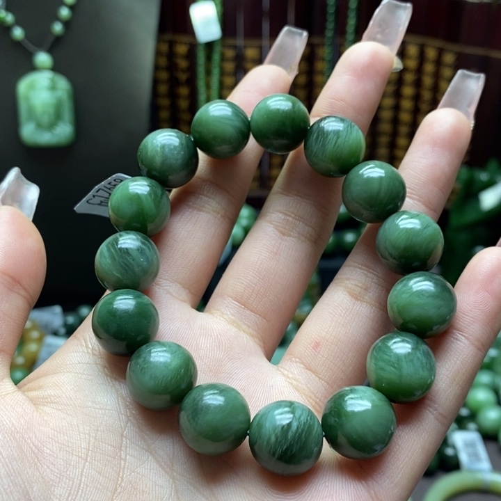 和田玉手串未镶嵌