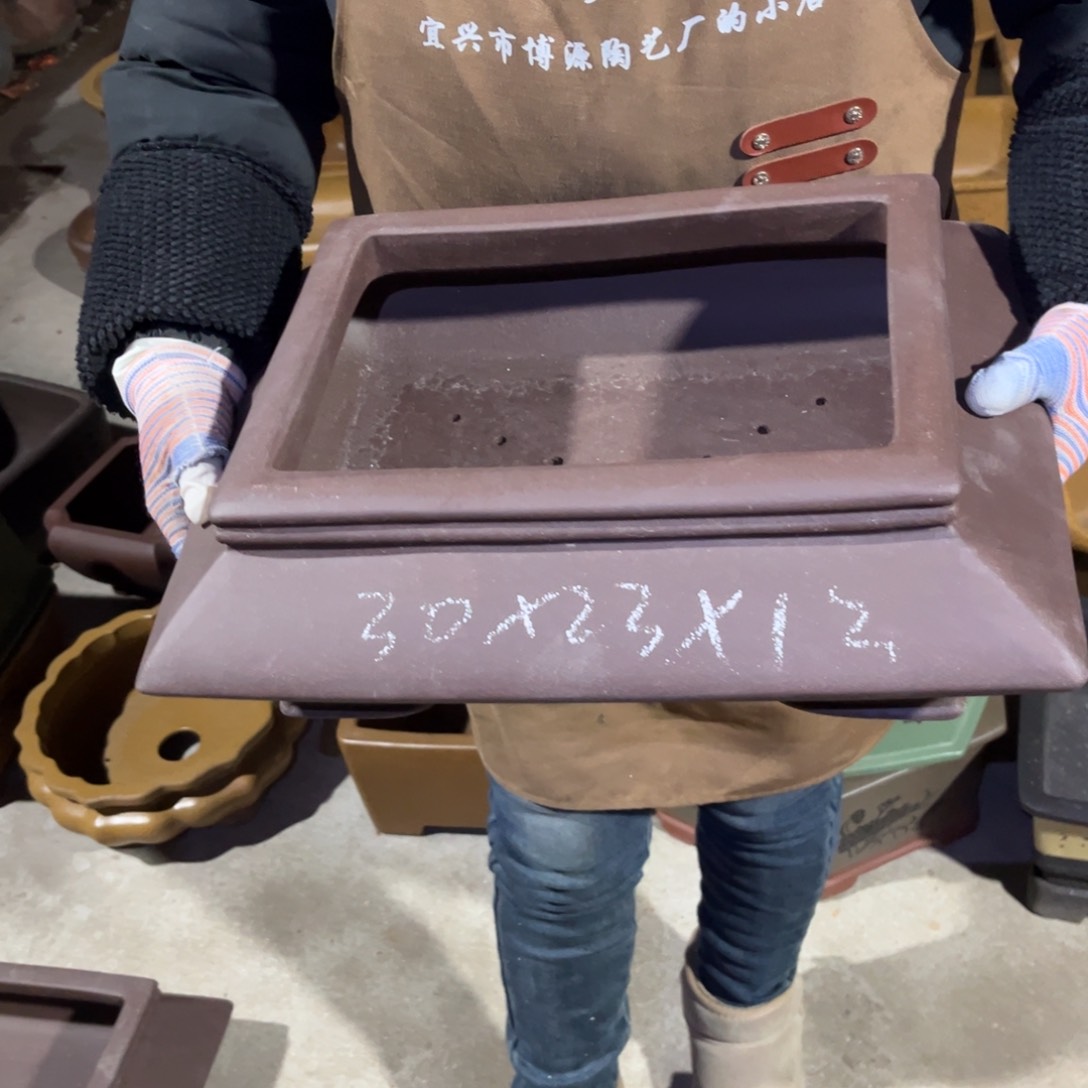 紫砂花盆盆景艺术