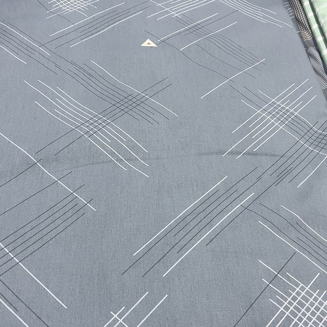 纯棉斜纹布灰色2.5米不加工