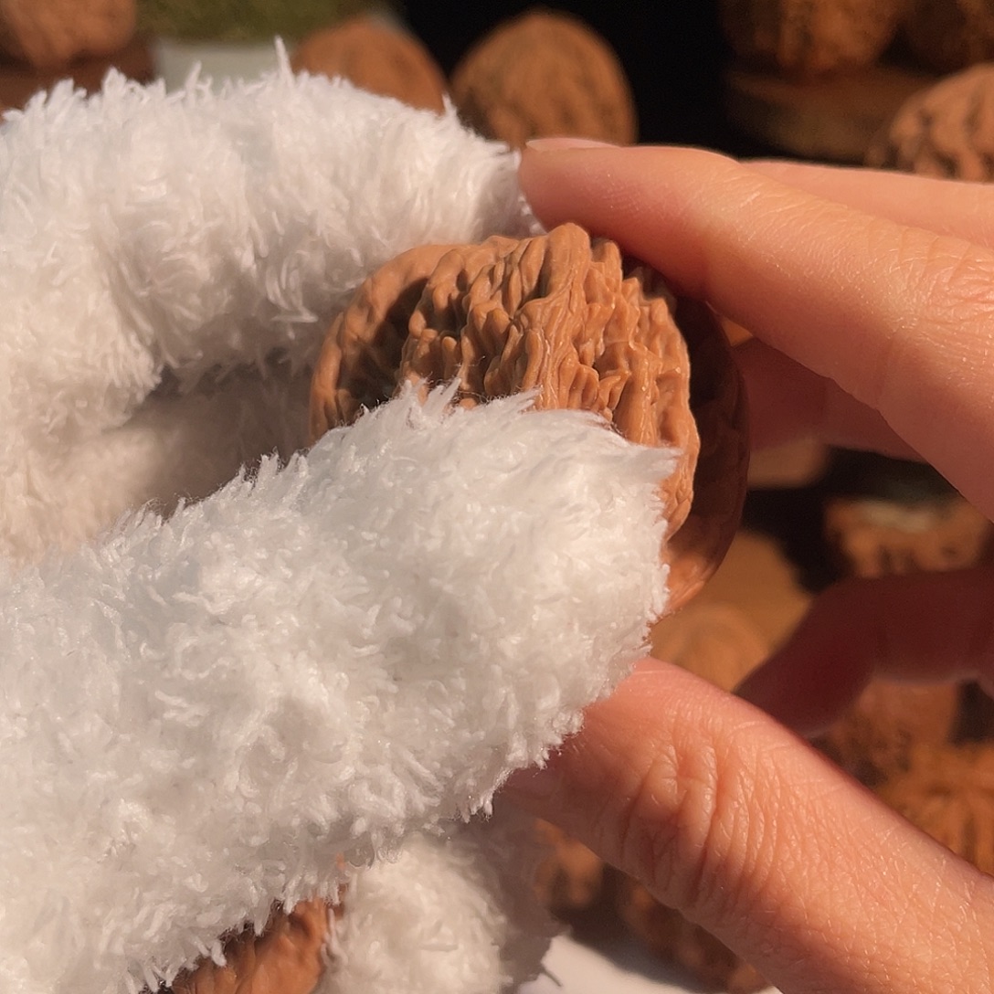 欧***手把件文玩核桃41麦虎