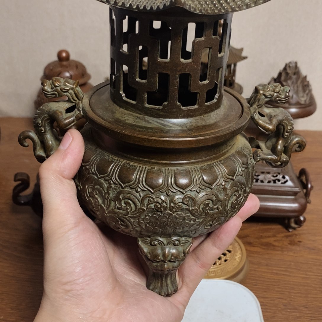 铜盛世铜炉铜器香炉工艺品