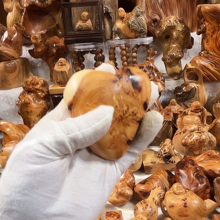 振***波柏木太行崖柏瘤花爱心手把