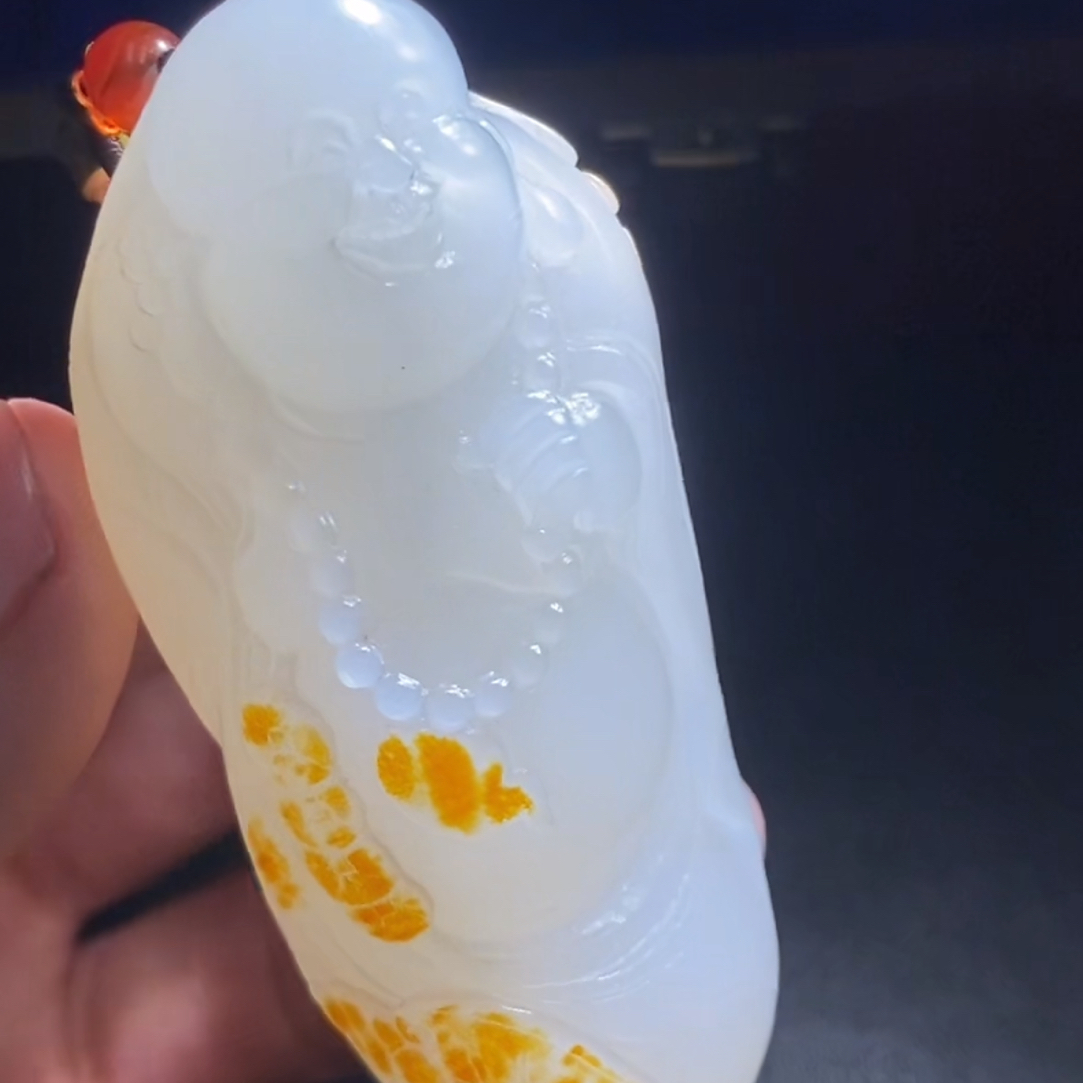 和田玉玉石挂件 d1221拍一发一