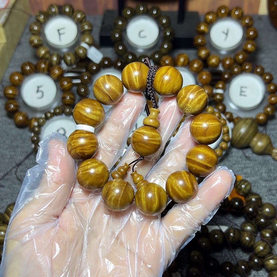 金丝楠手串/手链枯木2.0闪电