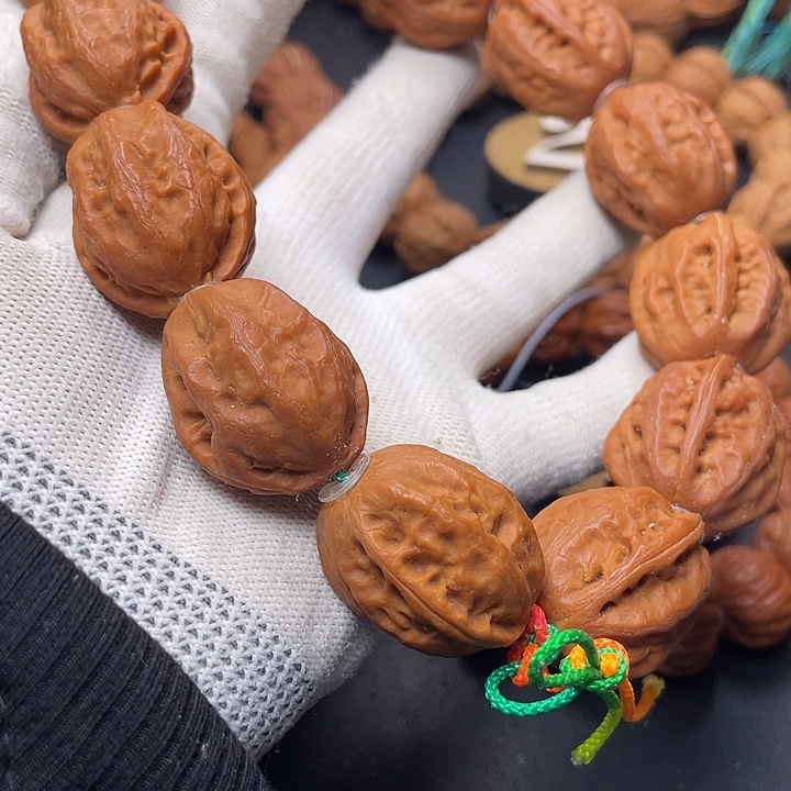 把件文玩核桃粗筋手持福利