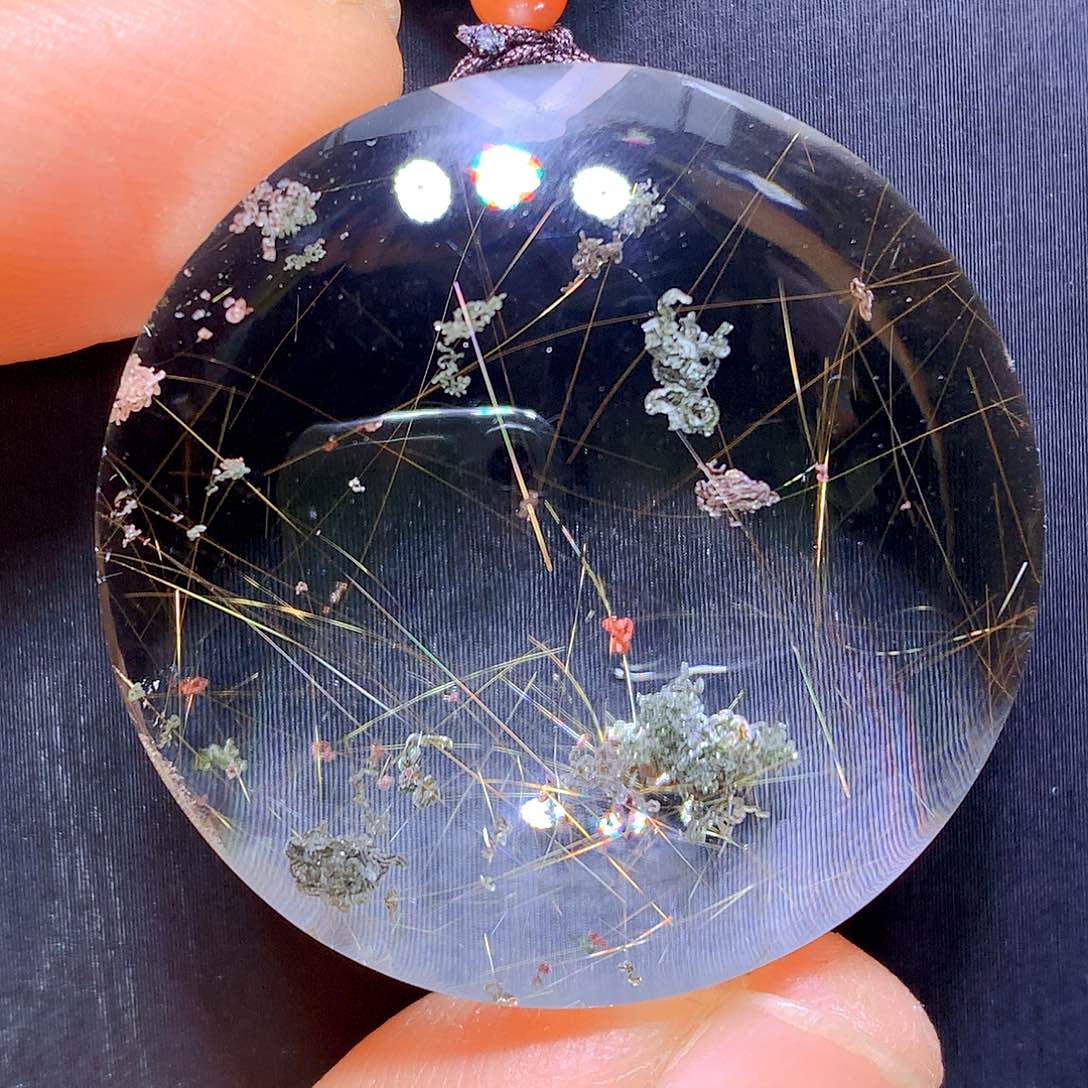 水晶吊坠未镶嵌天然水晶