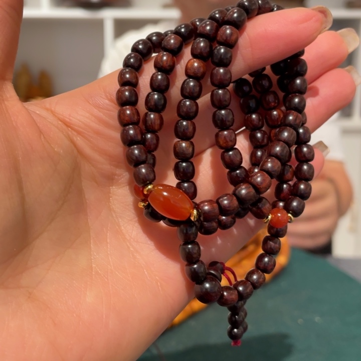 檀香紫檀（小叶紫檀）0.5*0.5小叶紫檀手链