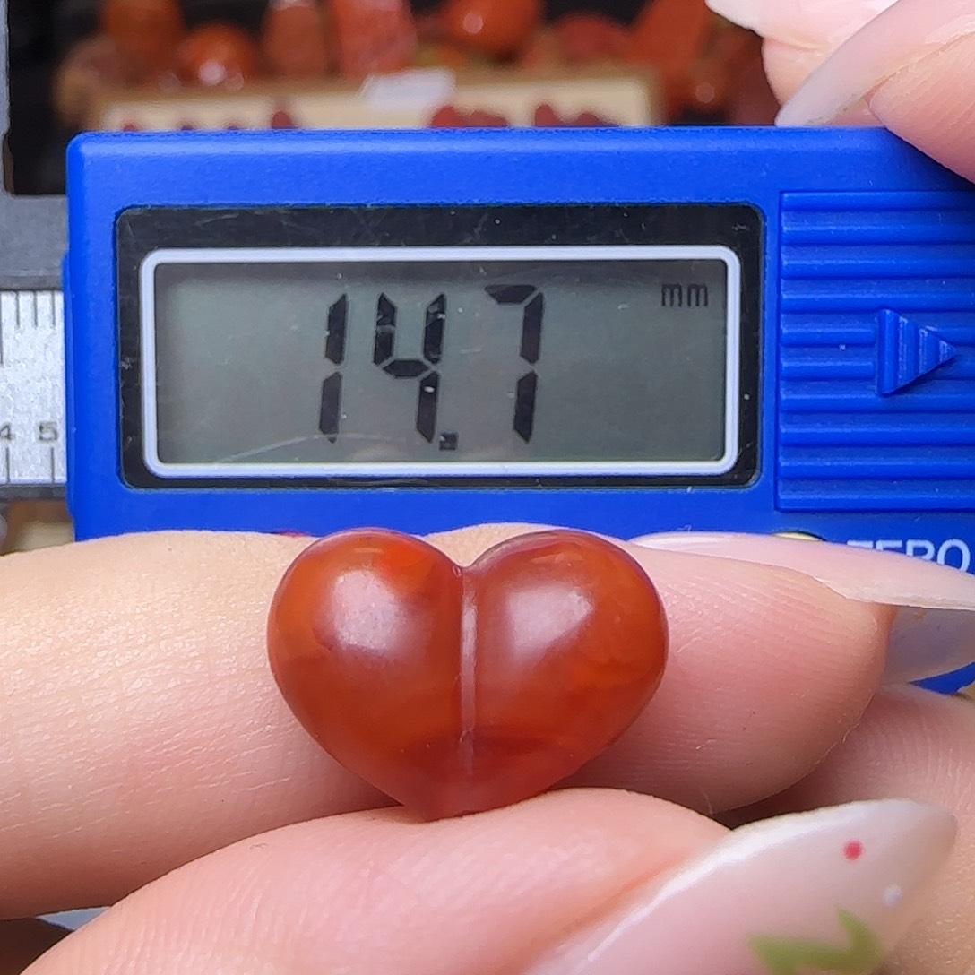 南红玛瑙未镶嵌吊坠(不含链)