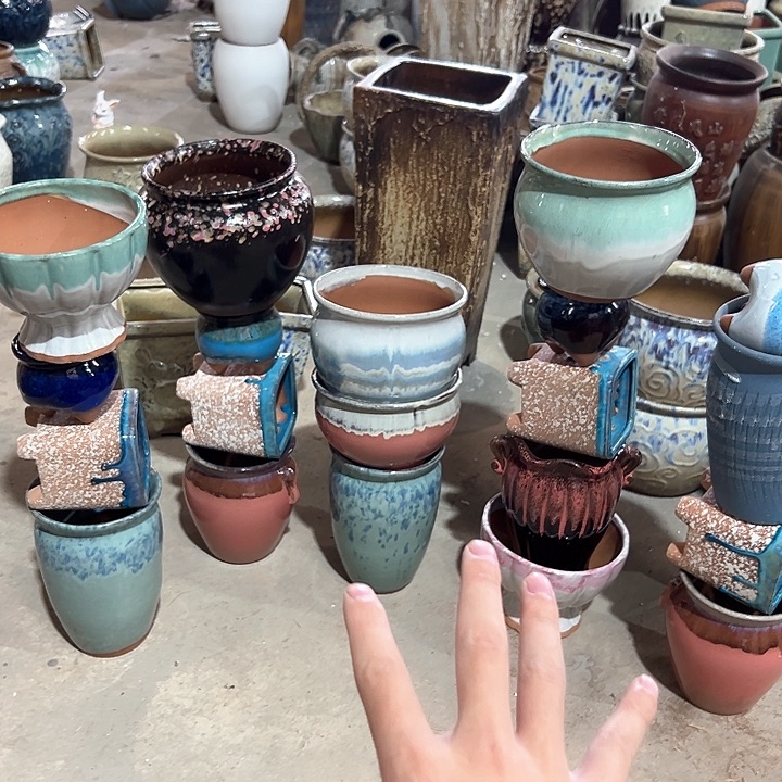 紫砂花盆花盆花盆