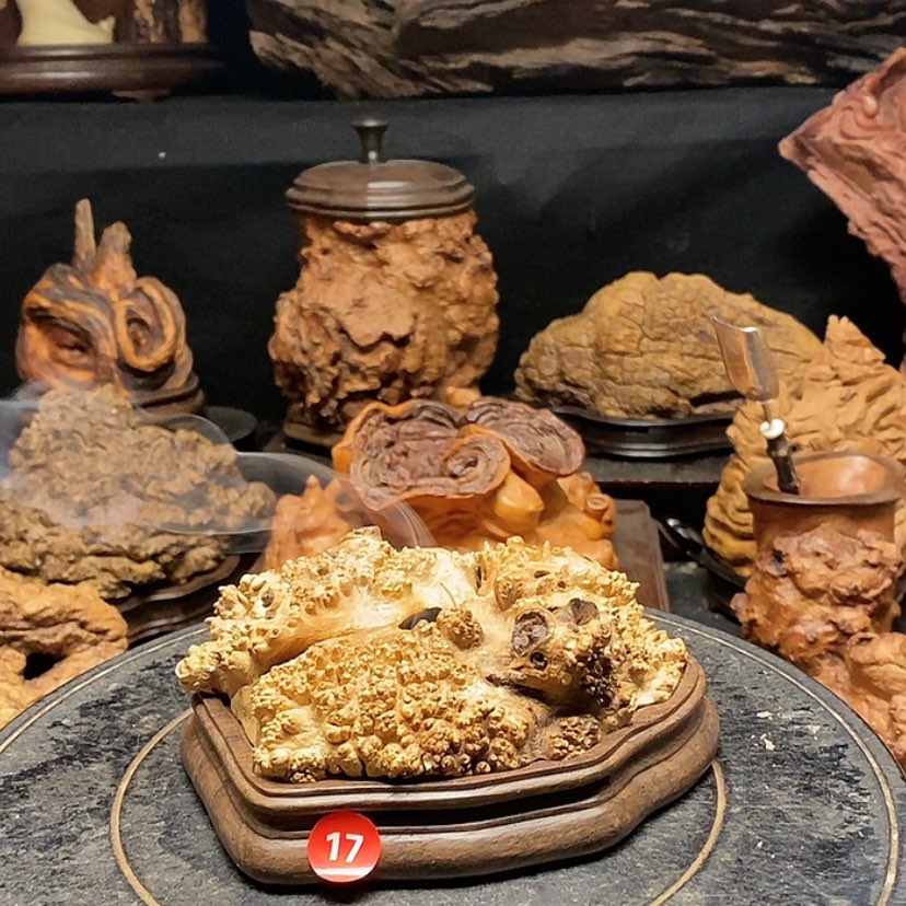 【闪购商品】17号黄金檀木香炉工艺