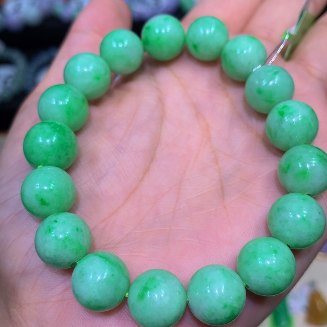 翡翠未镶嵌手链翡翠