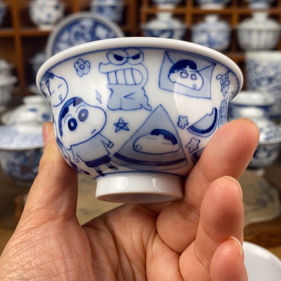 瓷片景德镇陶瓷手绘茶器352