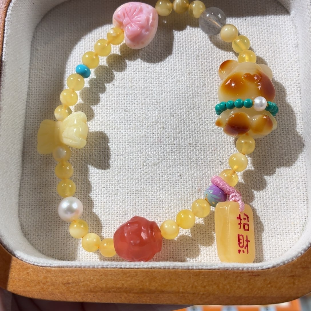 蜜蜡未镶嵌裸石定制