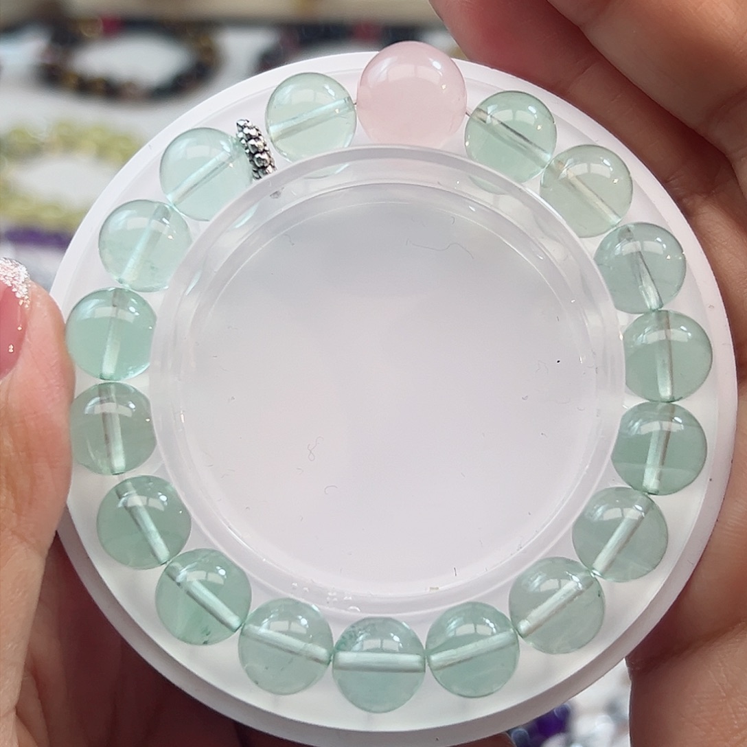水晶手链未镶嵌水晶手串