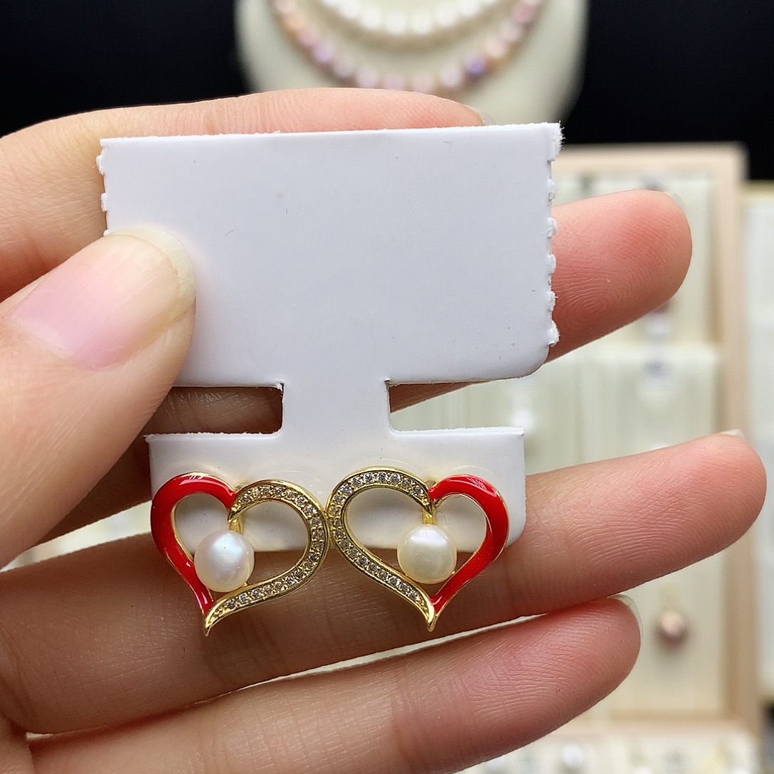 淡水珍珠颈饰银S925镶嵌