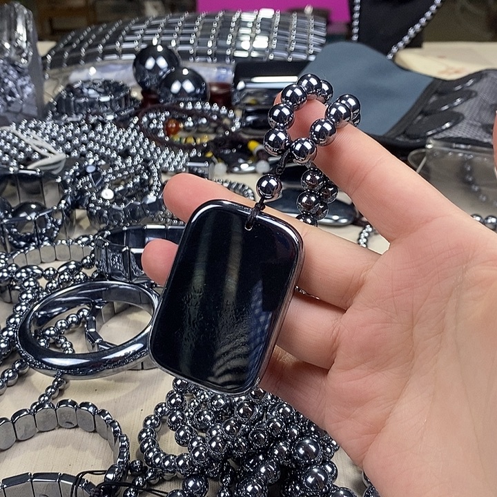 正品的太赫兹石8mm无事牌