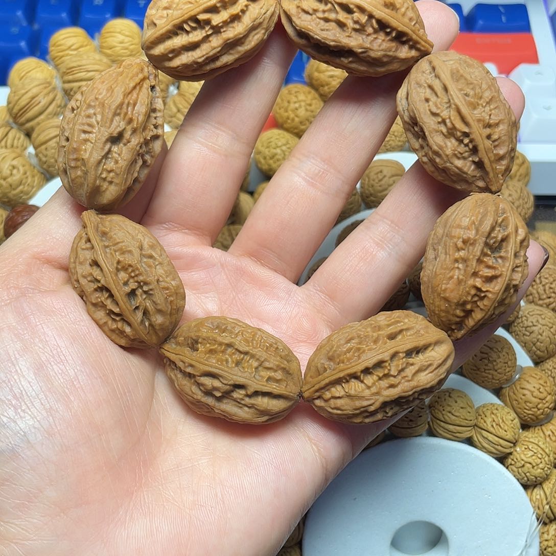 桃木核头手串22+核头手串