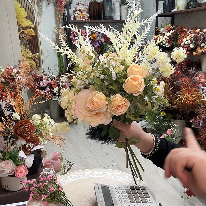 香滨色小花束不支持退货