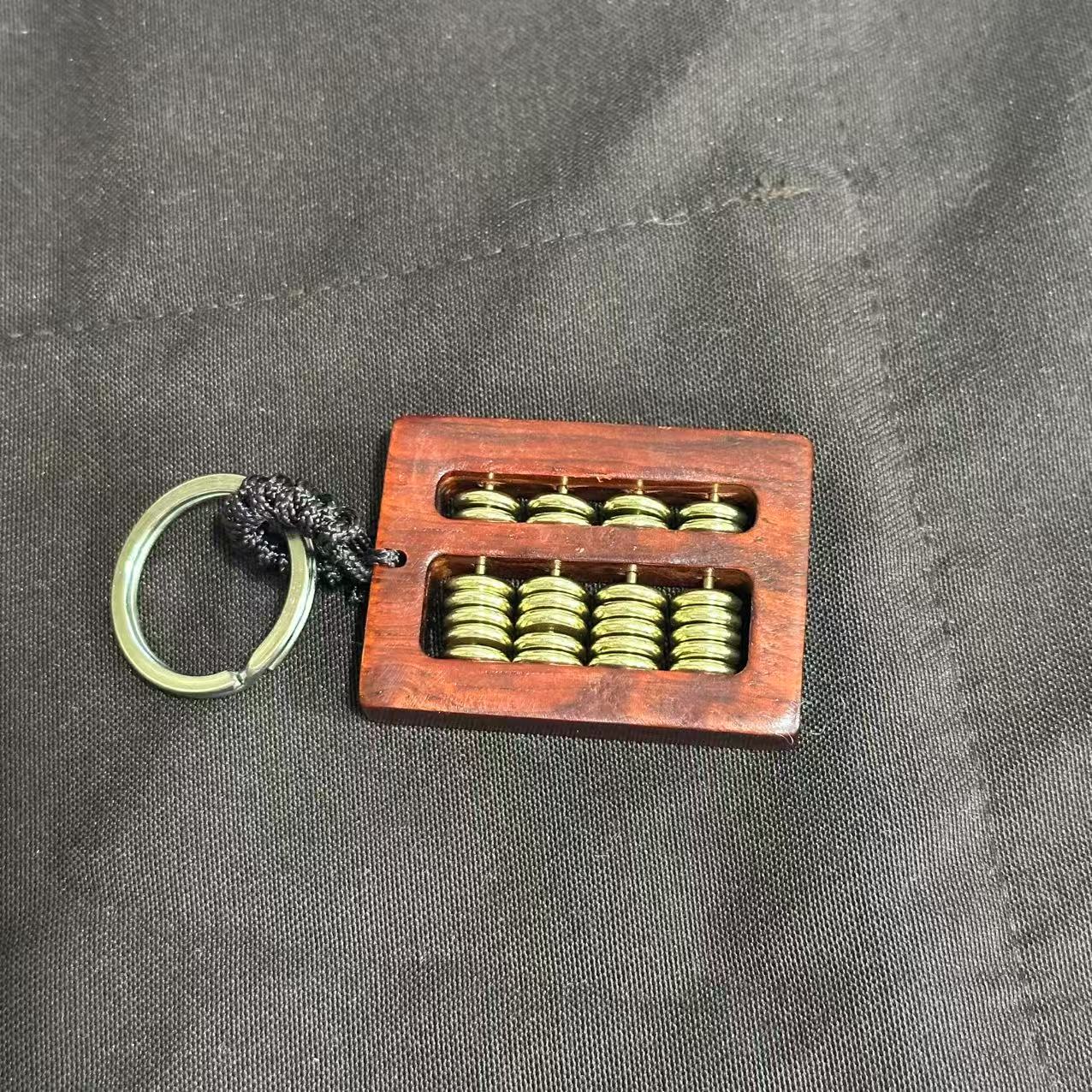 紫檀算盘钥匙手把 079（无礼盒）