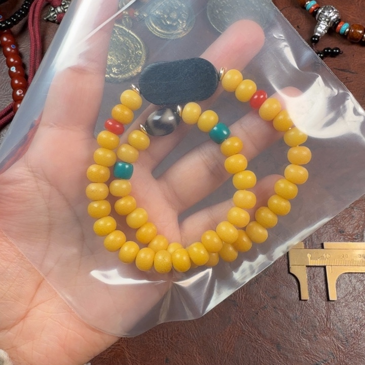 蓝***°吊坠菩提根/象牙果