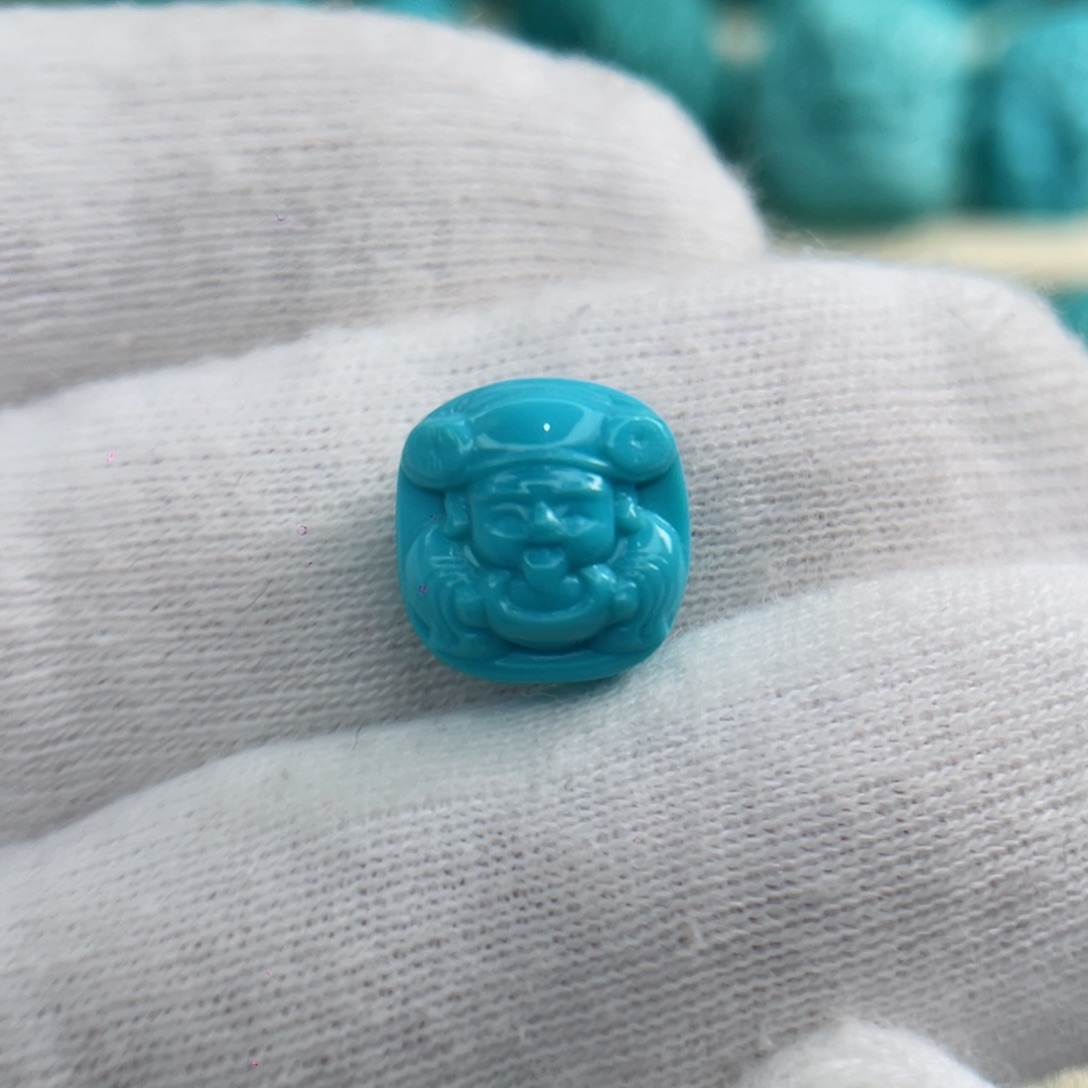 绿松石颈饰未镶嵌卡10.5-11-8