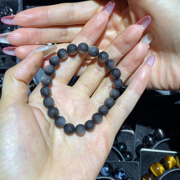 黑曜岩手链未镶嵌d****7