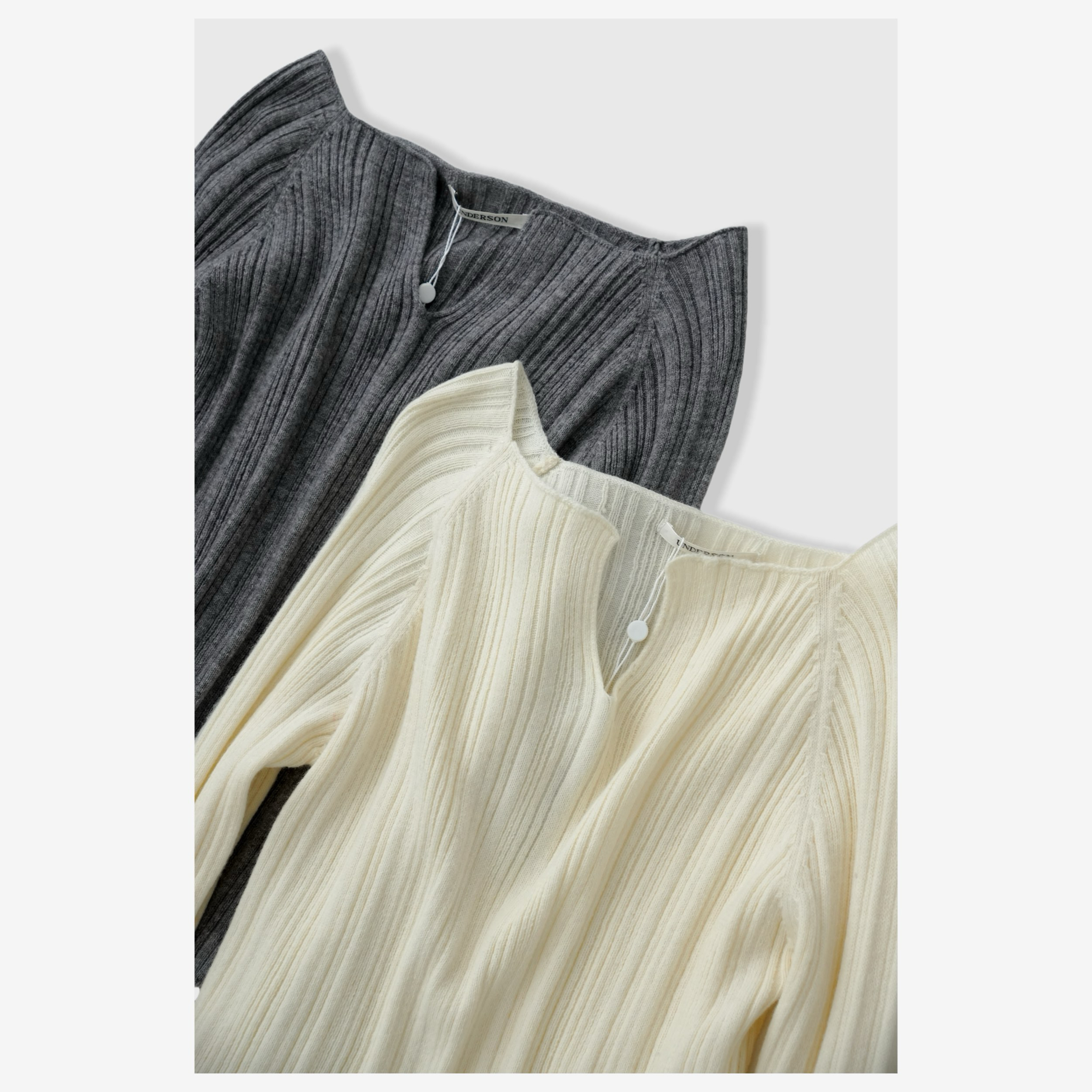 东大门高弹简约修身长袖针织衫毛衫