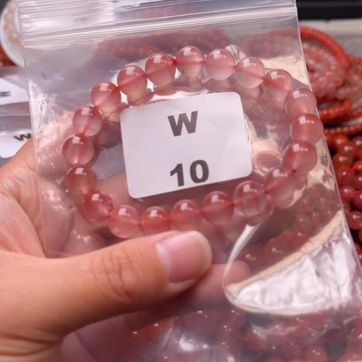 南红玛瑙未镶嵌多样性发货默认微瑕称重9mm