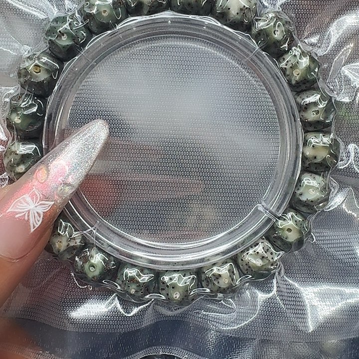 星月菩提手串332傲世绿星月菩提无相11单圈