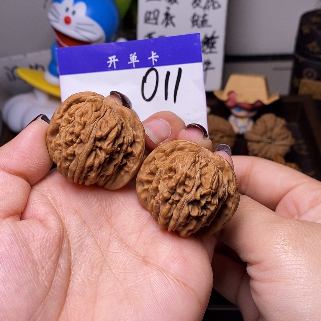 桃核吊坠文玩核桃四座楼39全品n