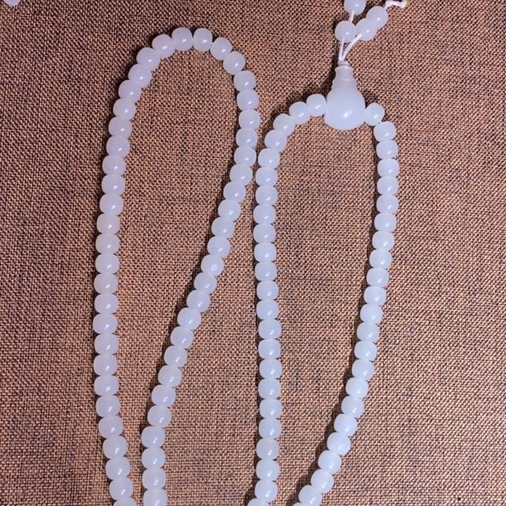 手链未镶嵌和田玉（白玉）