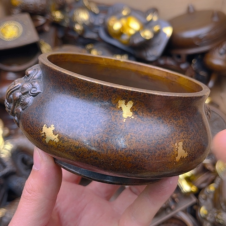 铜器摆件办公室摆件