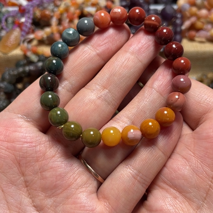 玛瑙/玉髓合金手链