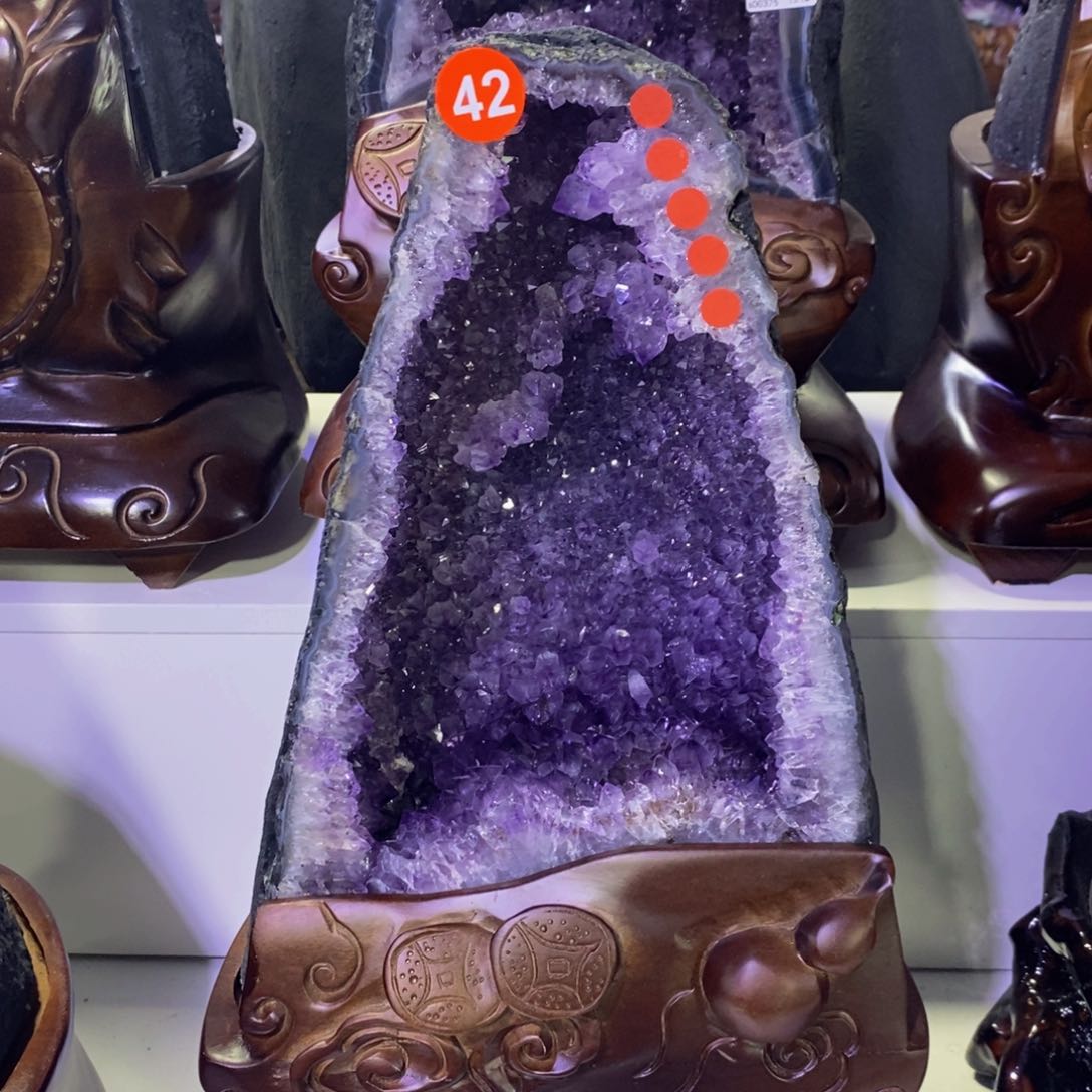未镶嵌大型摆件（非配饰）紫晶