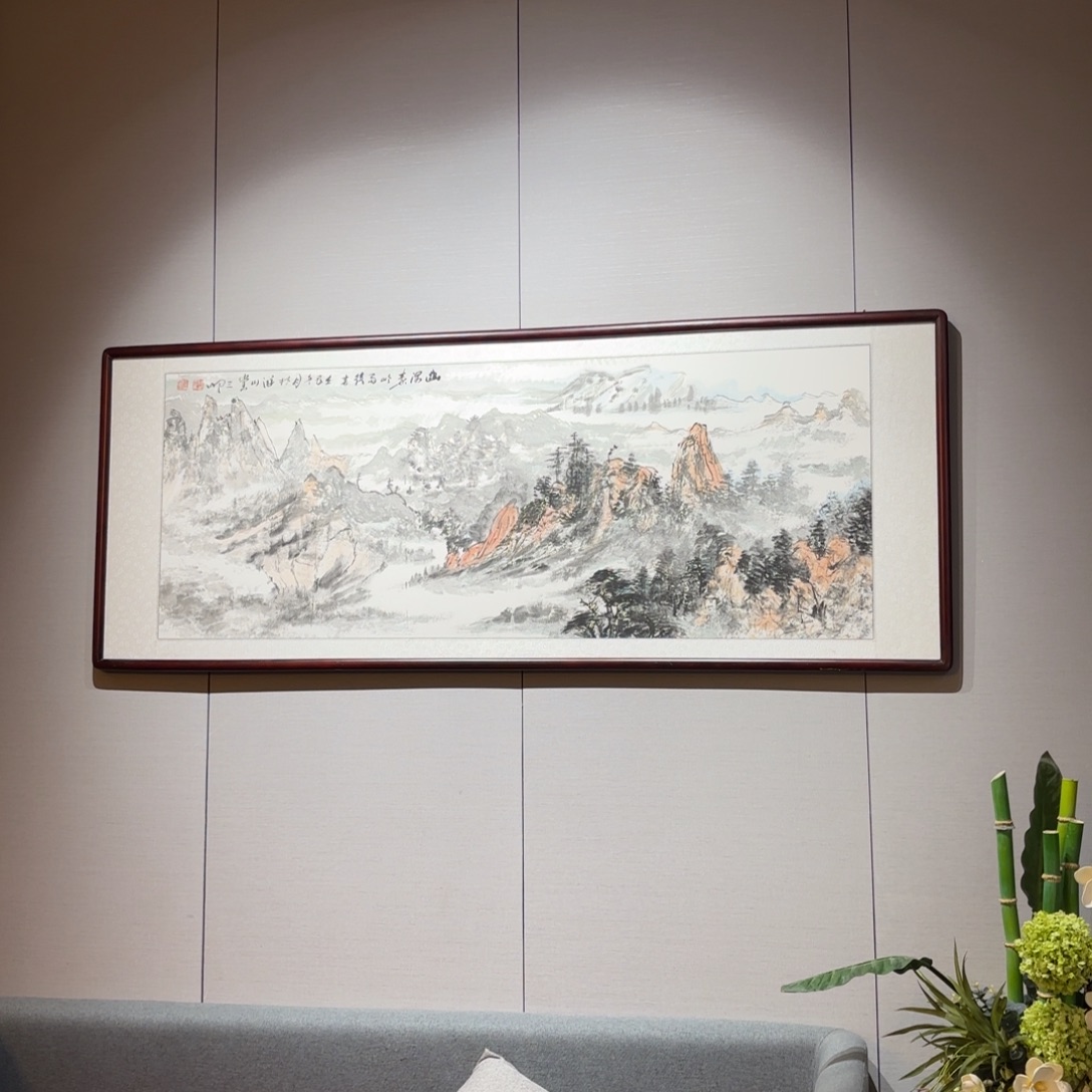 海***虫横款精品书画作品欣赏