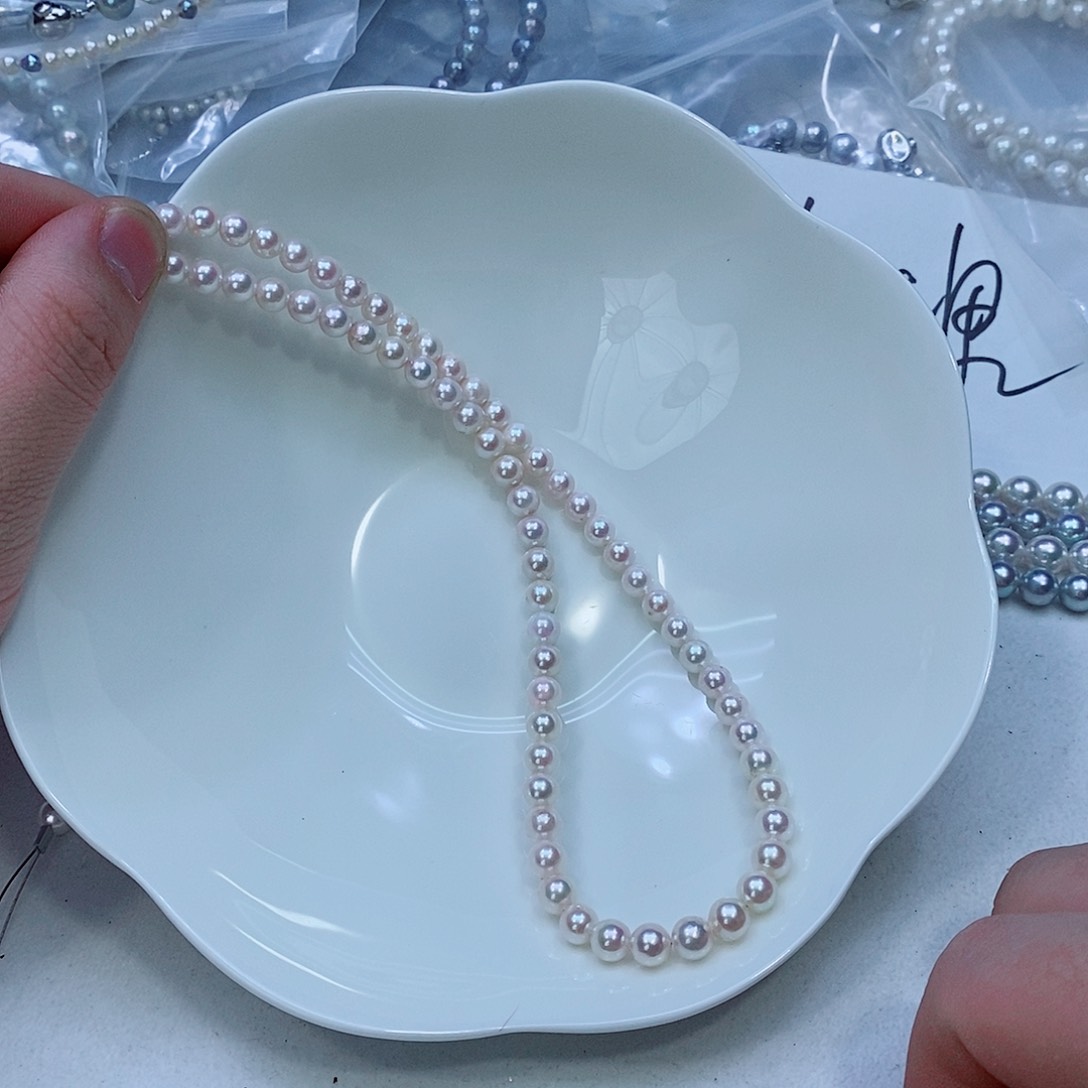 海水珍珠颈饰银S925镶嵌